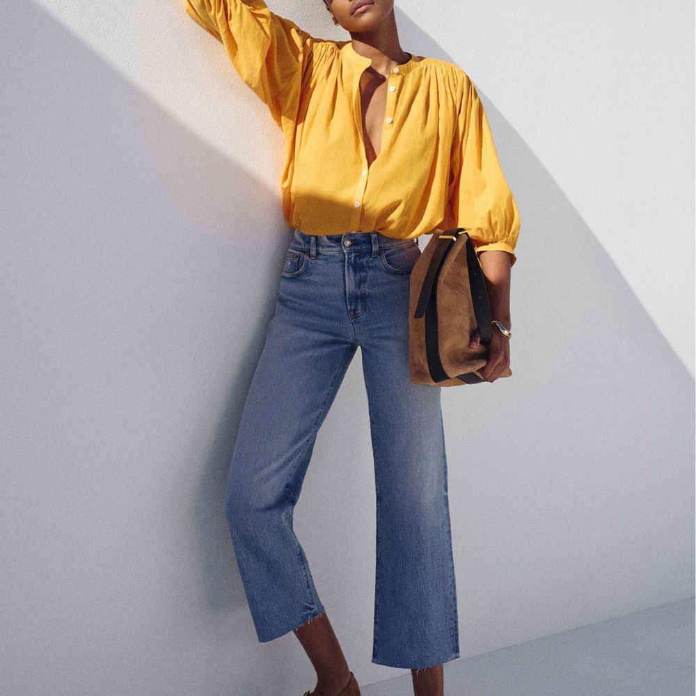 NWT 24P madewell the perfect cropped vintage jean in Altoona Wash